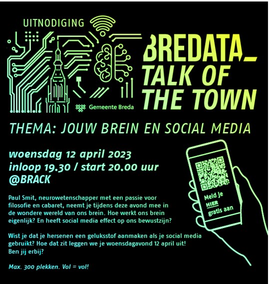 Uitnodiging Bredata Talk of the Town