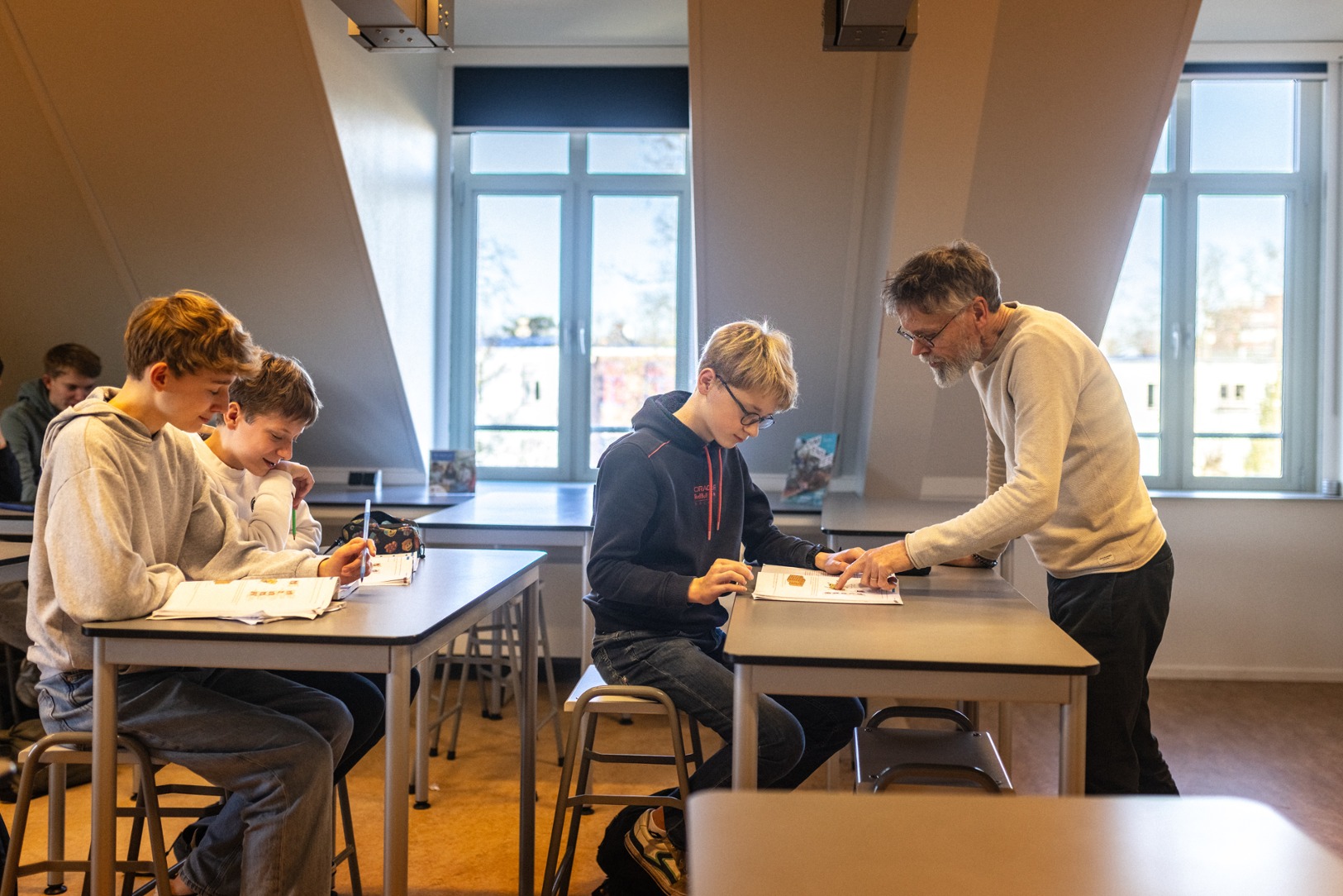 Gevel Stedelijk gymnasium Breda