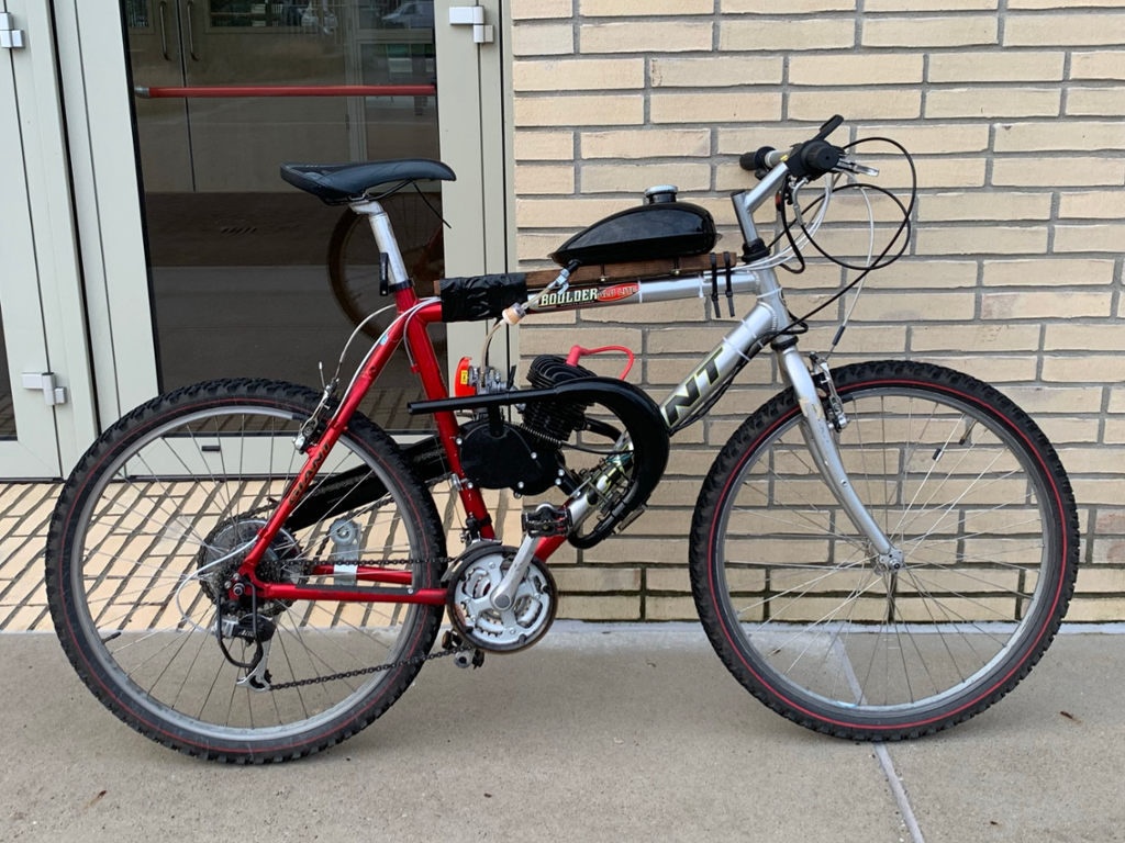 Leerlingen ontwerpen gemotoriseerde fiets