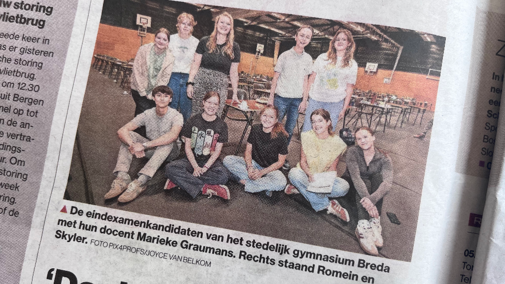Examenklas Grieks in BN DeStem
